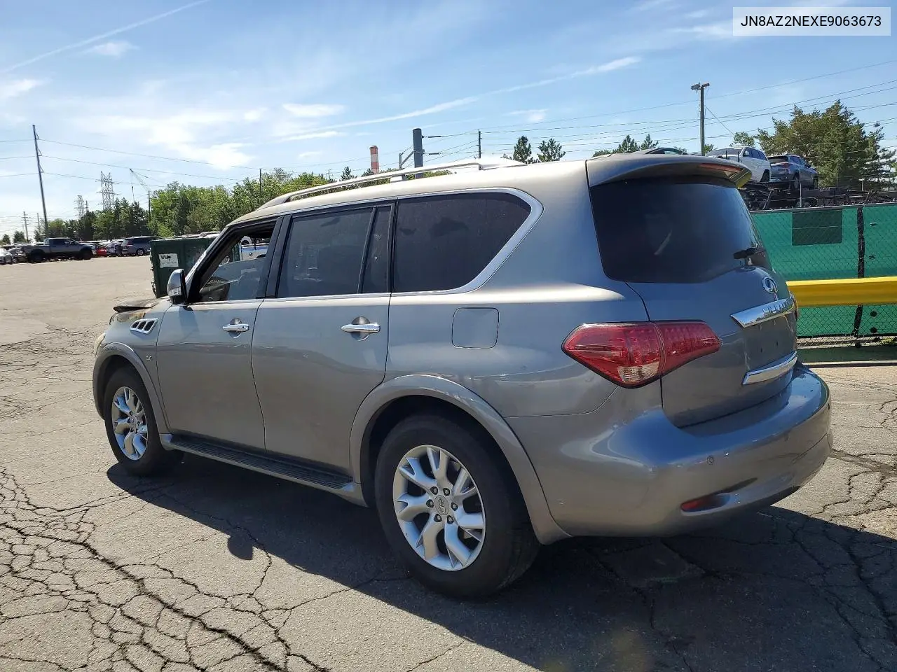 2014 Infiniti Qx80 Base VIN: JN8AZ2NEXE9063673 Lot: 57429946