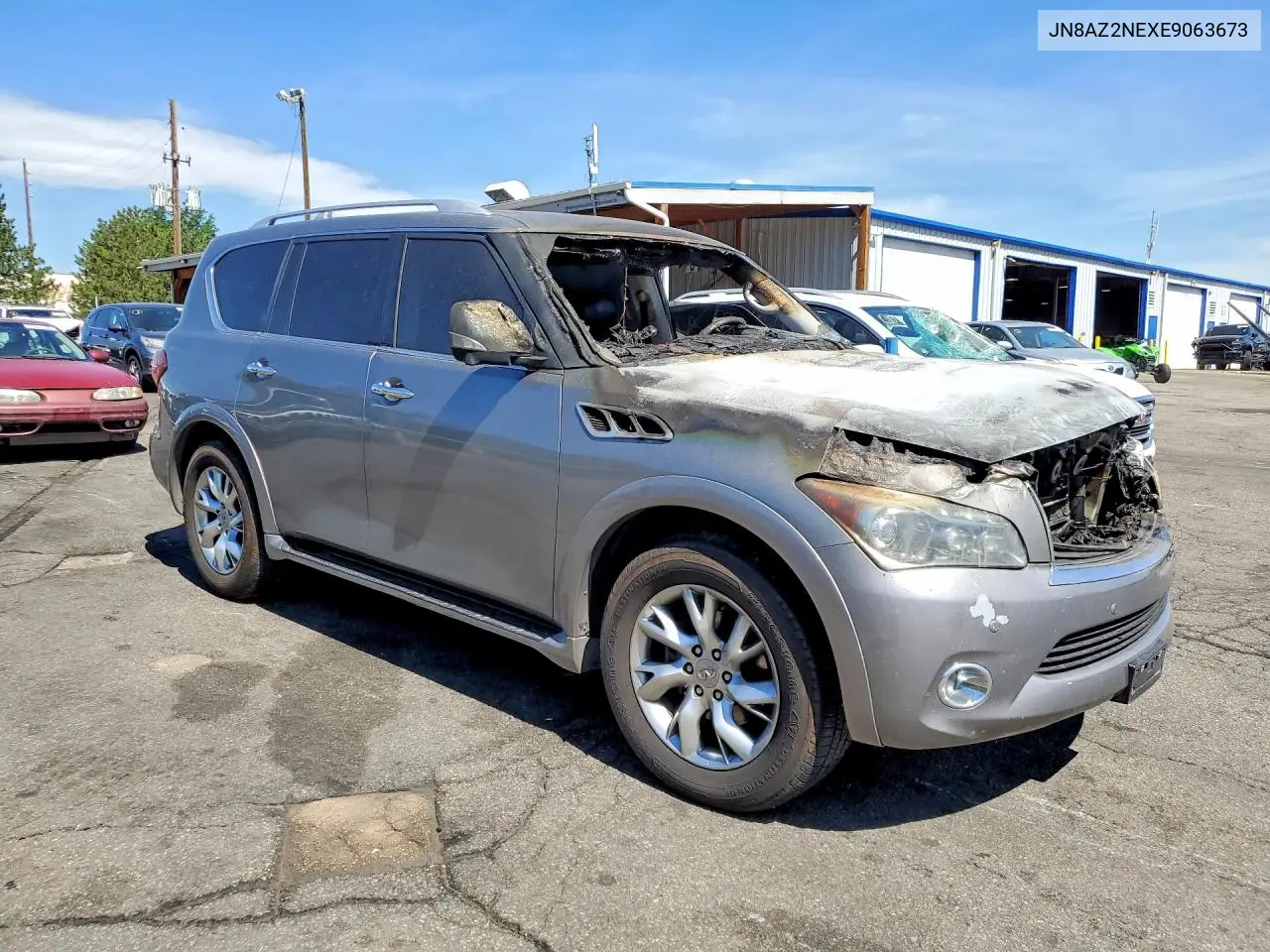 2014 Infiniti Qx80 Base VIN: JN8AZ2NEXE9063673 Lot: 57429946