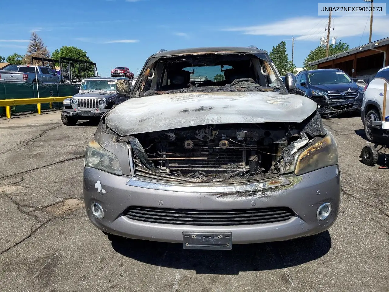 2014 Infiniti Qx80 Base VIN: JN8AZ2NEXE9063673 Lot: 57429946