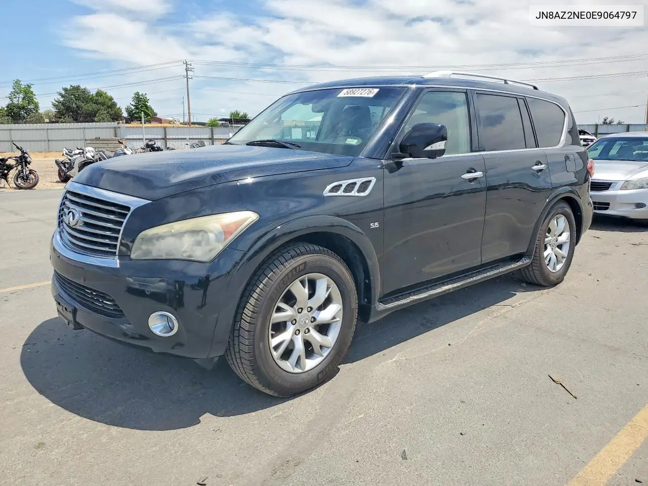 2014 Infiniti Qx80 Base VIN: JN8AZ2NE0E9064797 Lot: 58927276