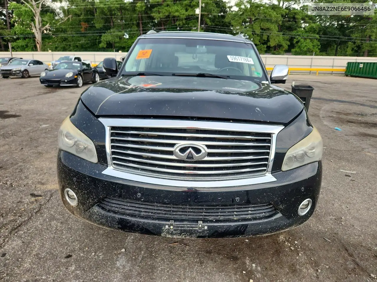2014 Infiniti Qx80 Base VIN: JN8AZ2NE6E9066456 Lot: 59617166