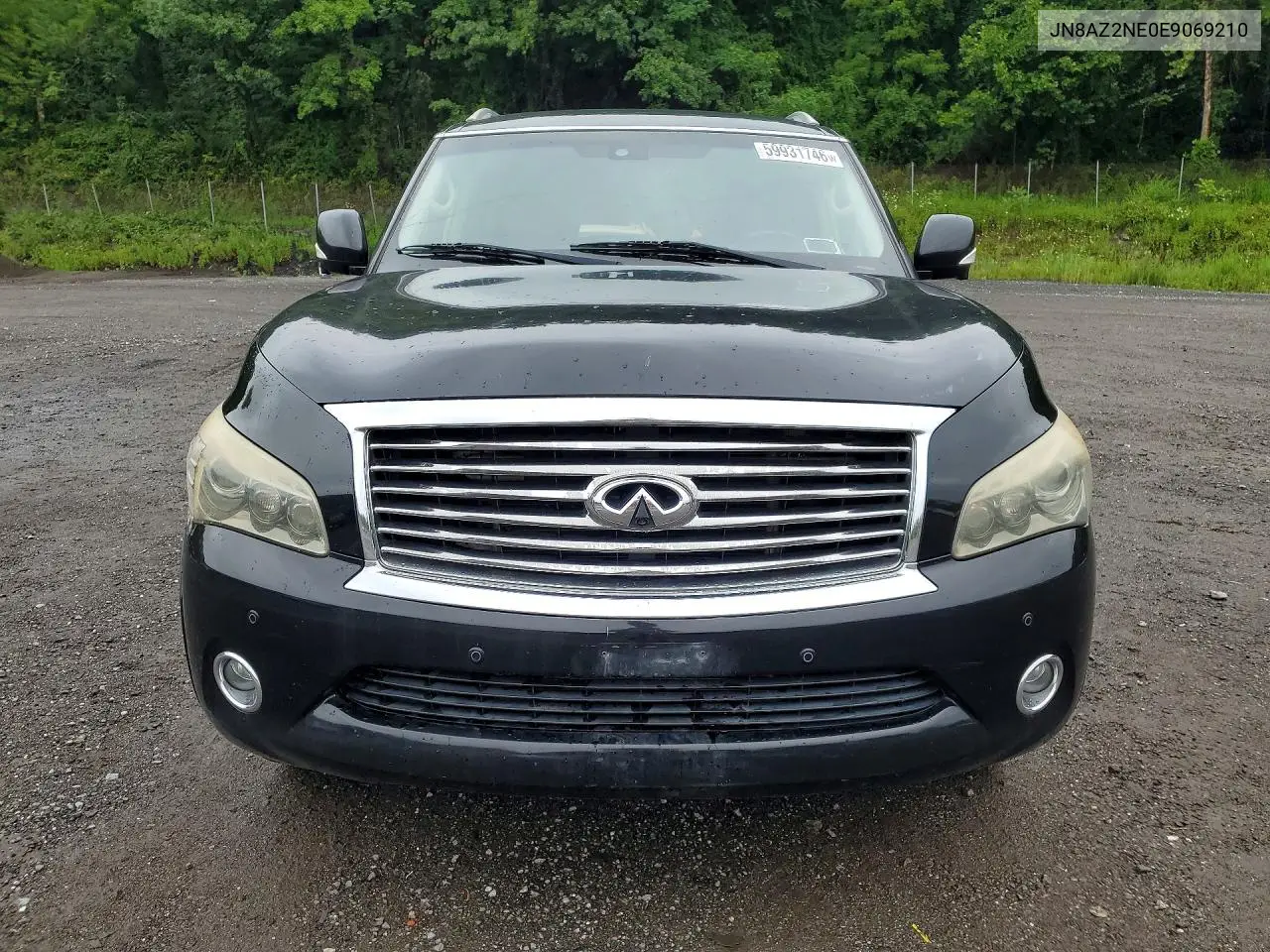 2014 Infiniti Qx80 Base VIN: JN8AZ2NE0E9069210 Lot: 59931746