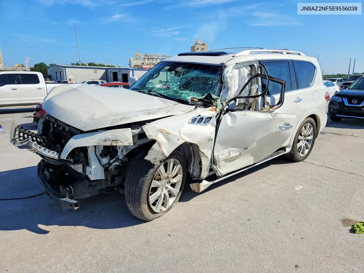 2014 Infiniti Qx80 Base VIN: JN8AZ2NF5E9556038 Lot: 60191576