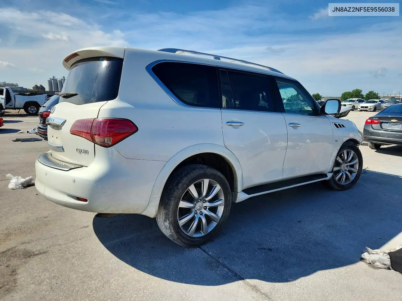 2014 Infiniti Qx80 Base VIN: JN8AZ2NF5E9556038 Lot: 60191576