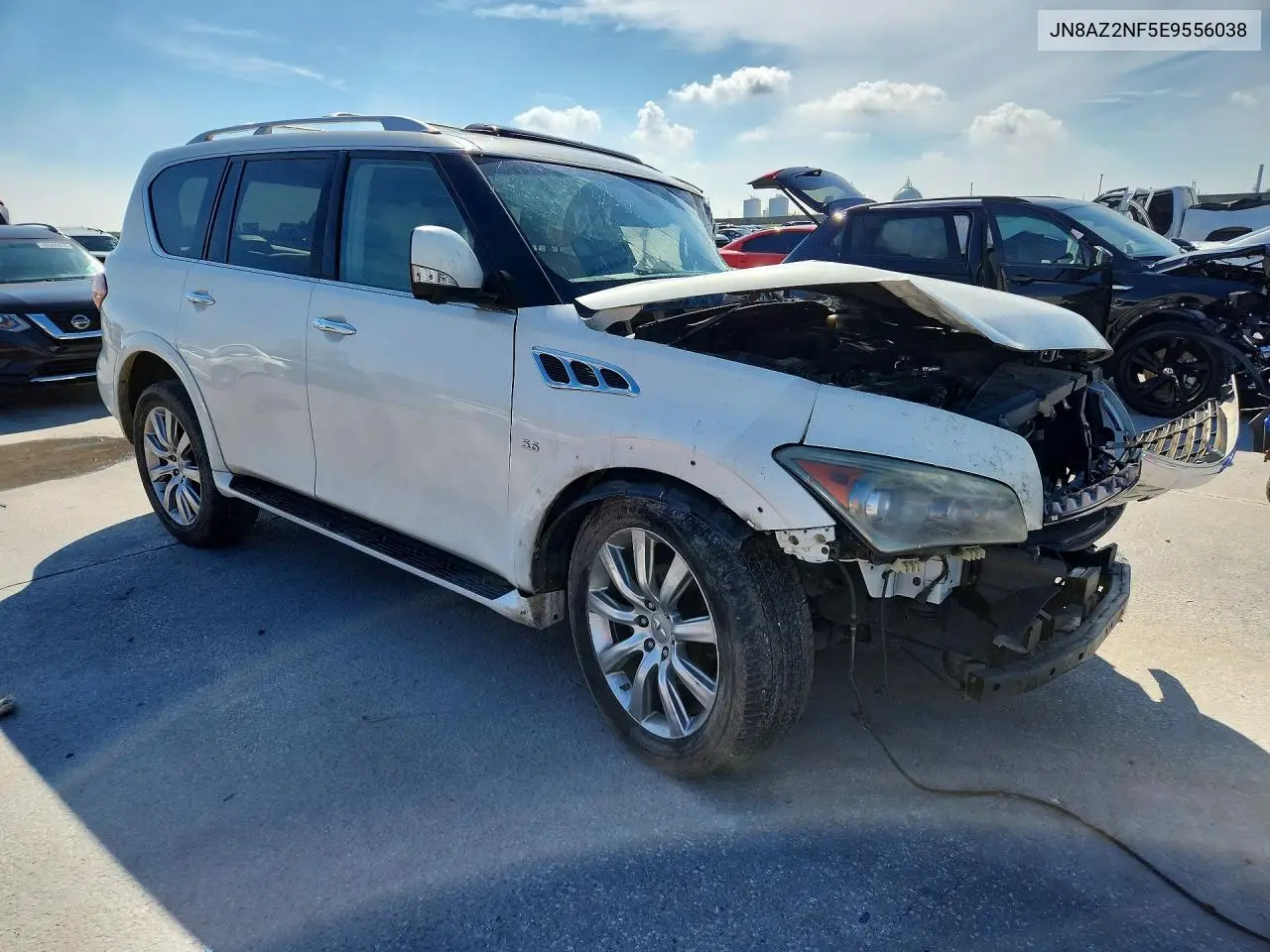 2014 Infiniti Qx80 Base VIN: JN8AZ2NF5E9556038 Lot: 60191576