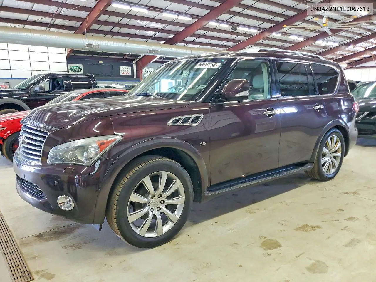 2014 Infiniti Qx80 Base VIN: JN8AZ2NE1E9067613 Lot: 60610986