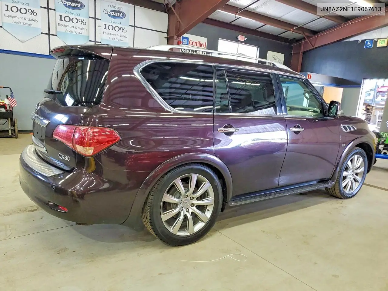 2014 Infiniti Qx80 Base VIN: JN8AZ2NE1E9067613 Lot: 60610986