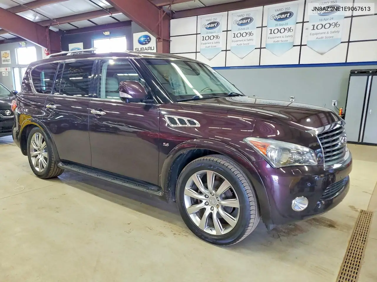 2014 Infiniti Qx80 Base VIN: JN8AZ2NE1E9067613 Lot: 60610986