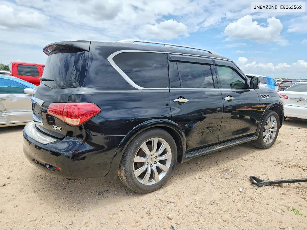 2014 Infiniti Qx80 Base VIN: JN8AZ2NE1E9063562 Lot: 60998266