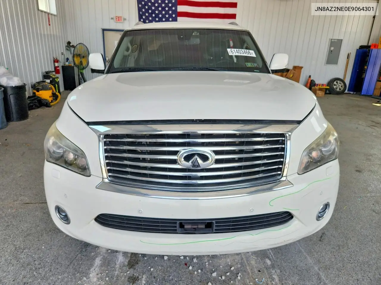 2014 Infiniti Qx80 Base VIN: JN8AZ2NE0E9064301 Lot: 61403466