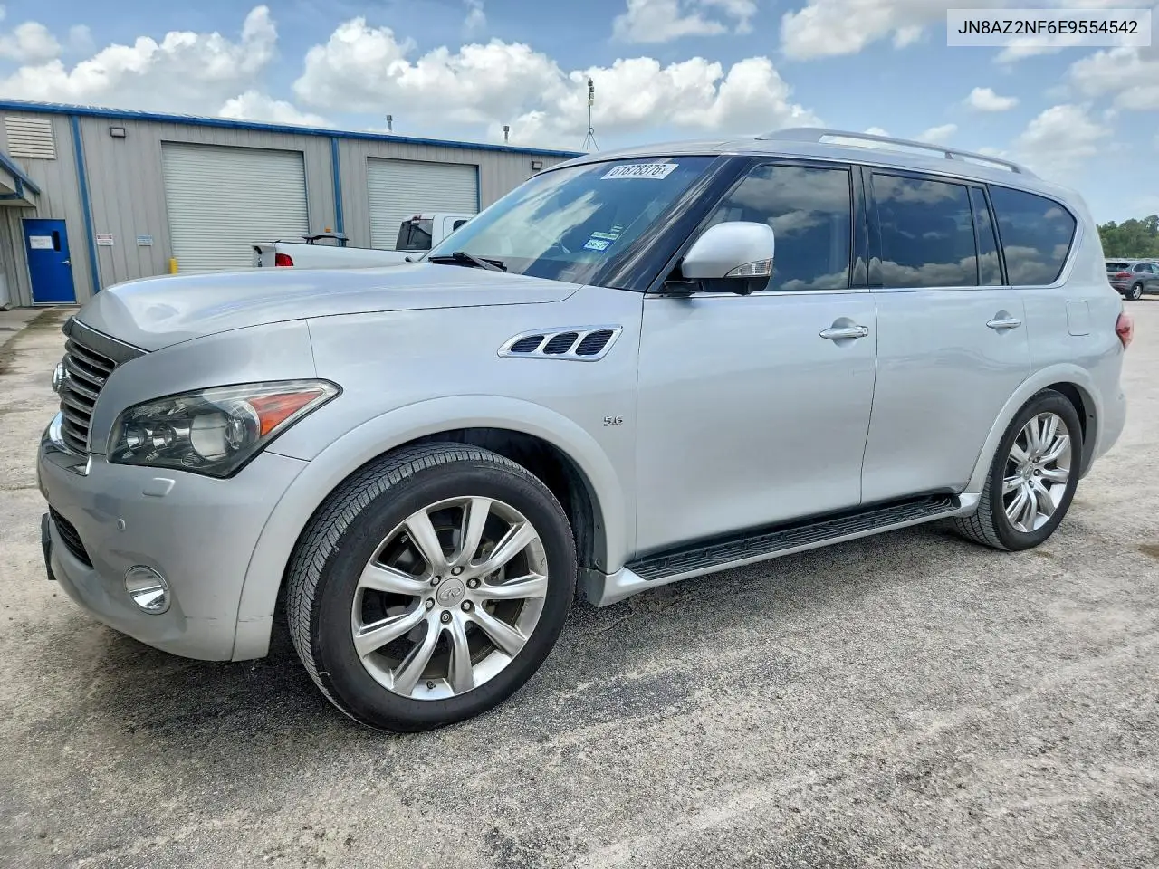 2014 Infiniti Qx80 Base VIN: JN8AZ2NF6E9554542 Lot: 61878376
