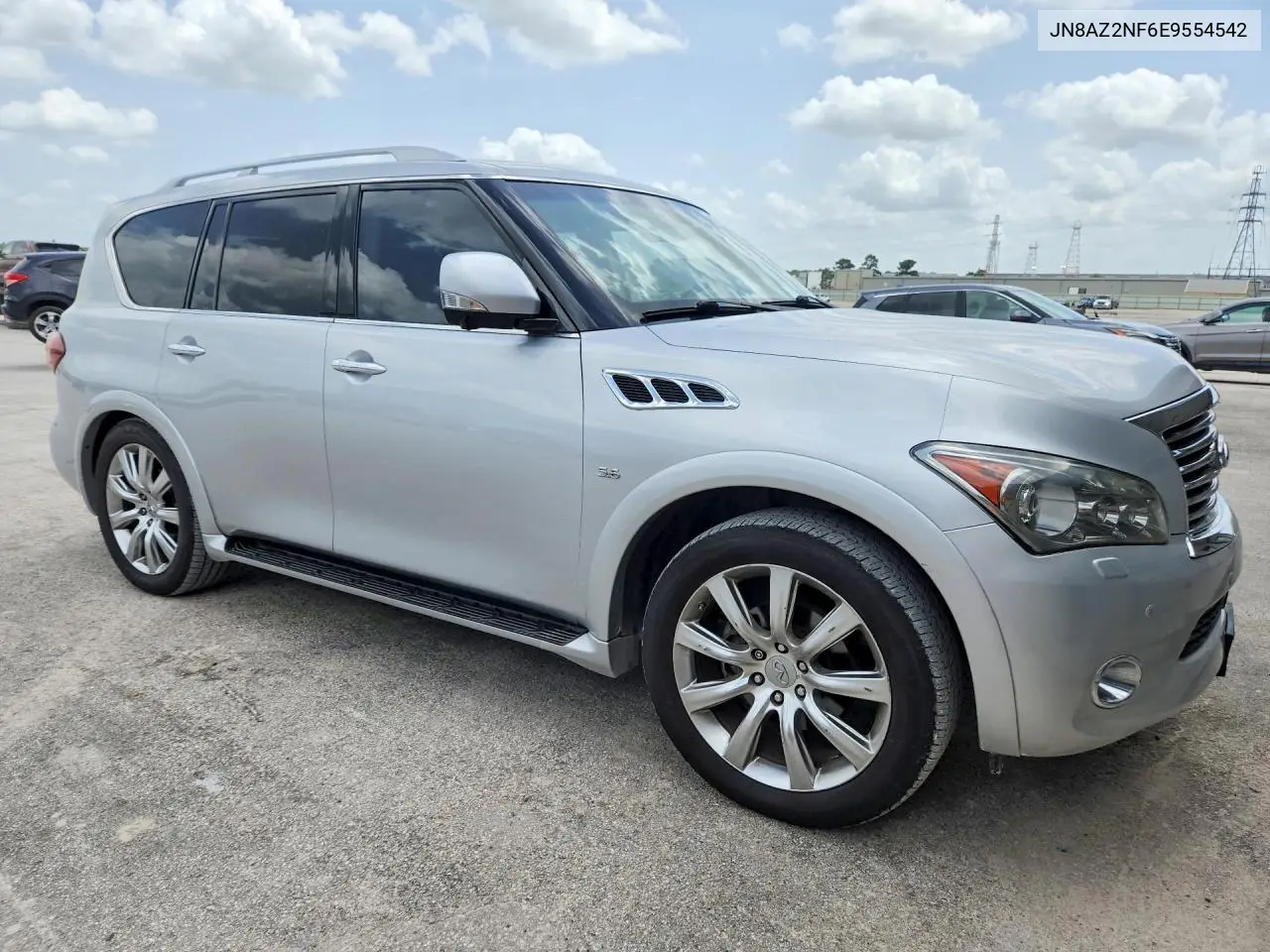 2014 Infiniti Qx80 Base VIN: JN8AZ2NF6E9554542 Lot: 61878376