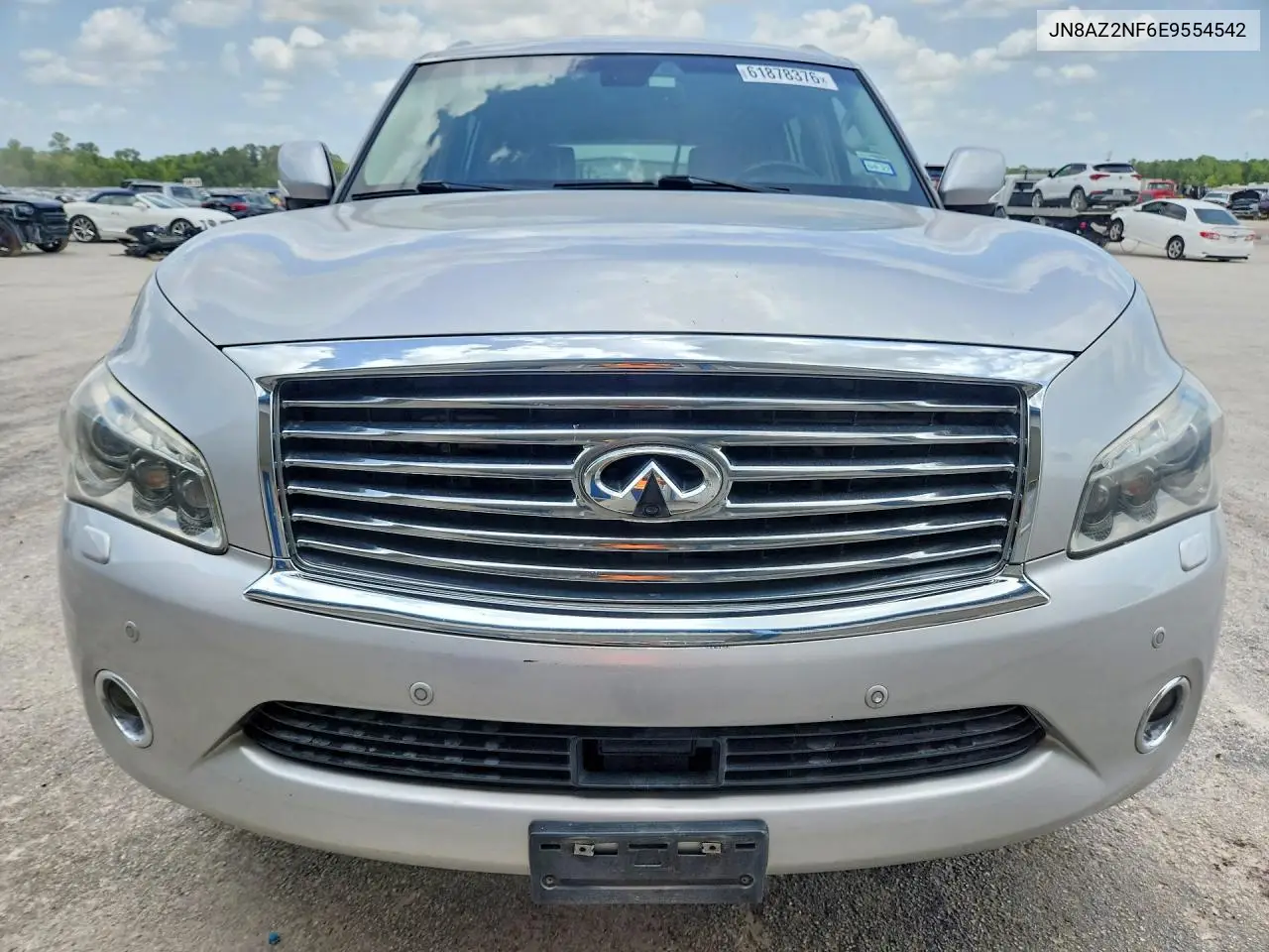 2014 Infiniti Qx80 Base VIN: JN8AZ2NF6E9554542 Lot: 61878376