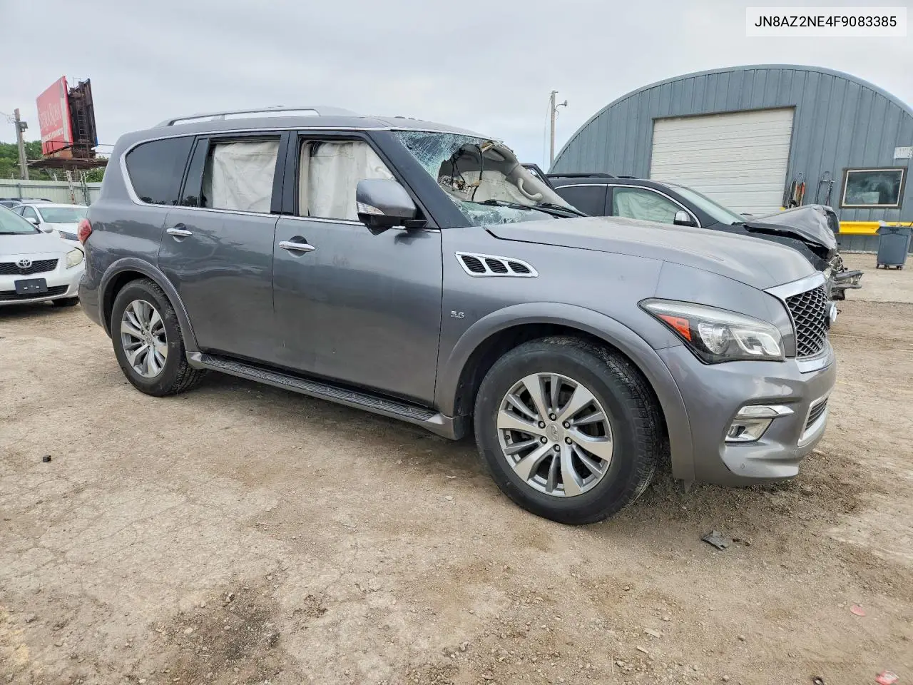 2015 Infiniti Qx80 Base VIN: JN8AZ2NE4F9083385 Lot: 54253566