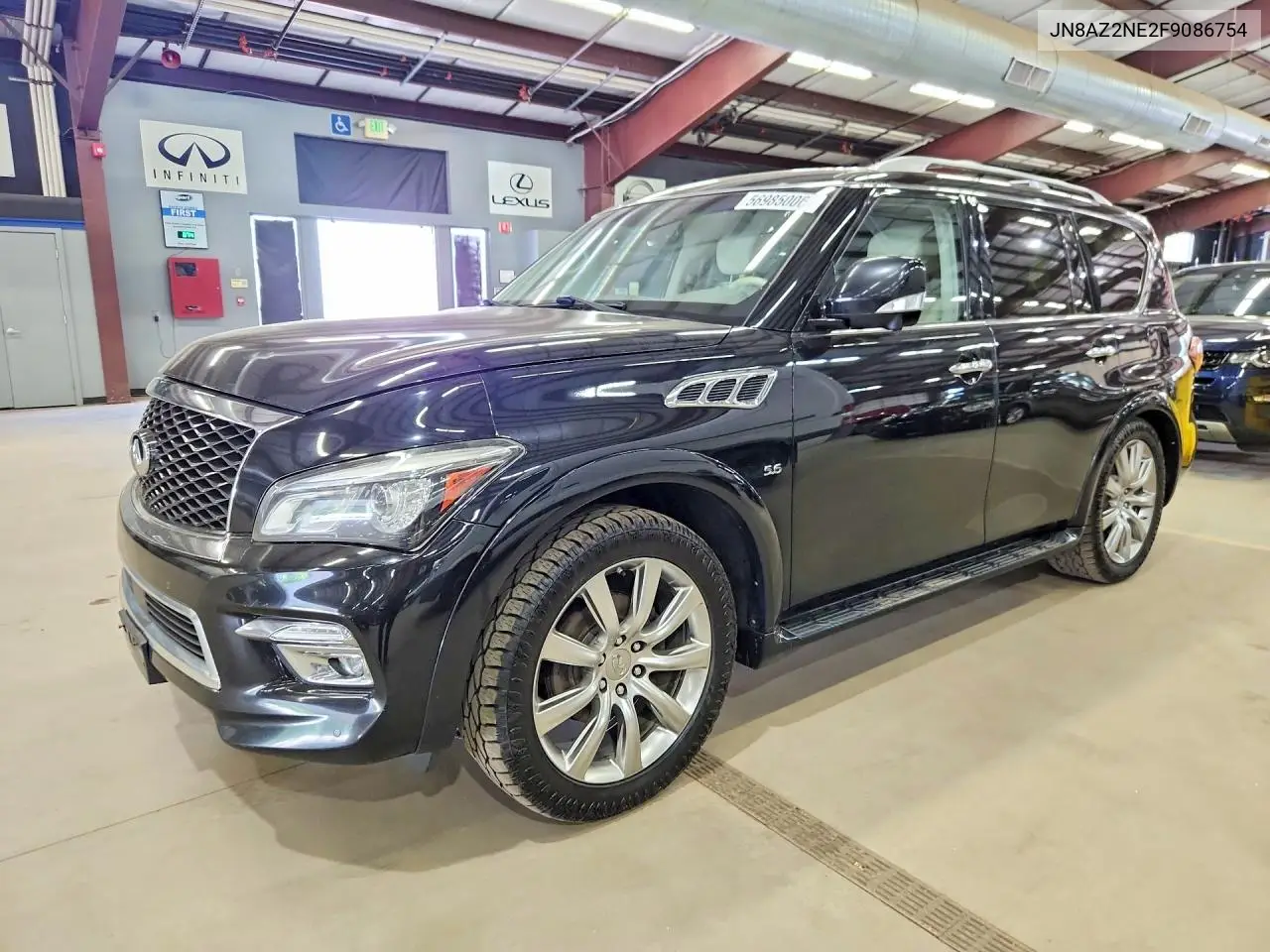 2015 Infiniti Qx80 Base VIN: JN8AZ2NE2F9086754 Lot: 56985006