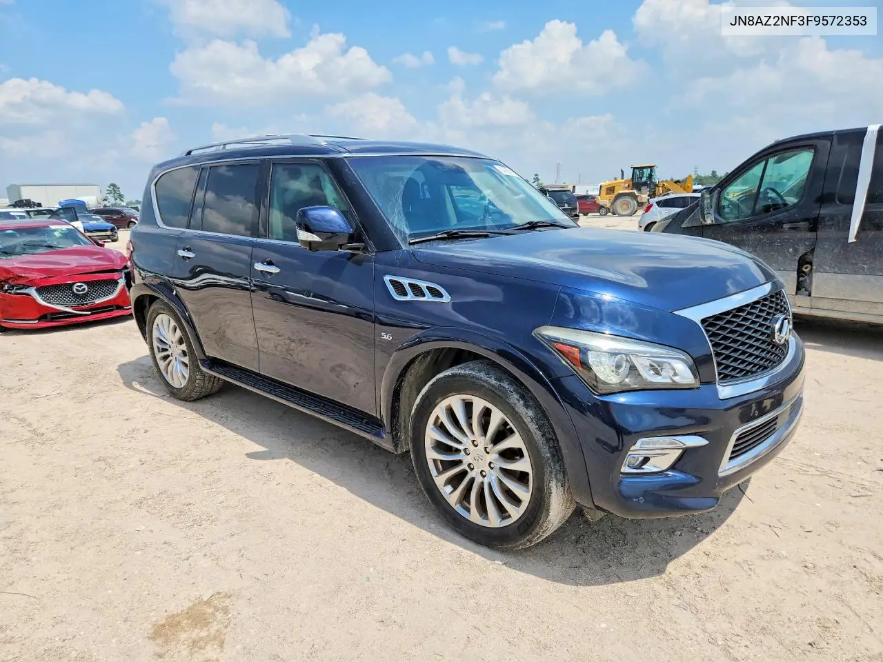 2015 Infiniti Qx80 Base VIN: JN8AZ2NF3F9572353 Lot: 57262186