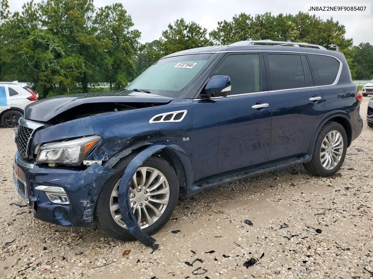2015 Infiniti Qx80 Base VIN: JN8AZ2NE9F9085407 Lot: 57321946