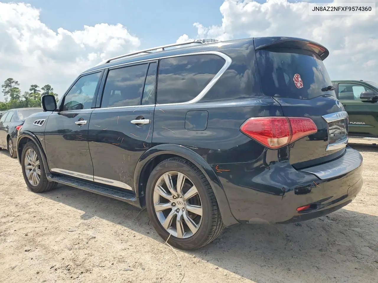 2015 Infiniti Qx80 Base VIN: JN8AZ2NFXF9574360 Lot: 57588636