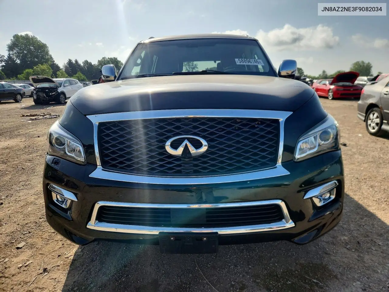 2015 Infiniti Qx80 Base VIN: JN8AZ2NE3F9082034 Lot: 58896146