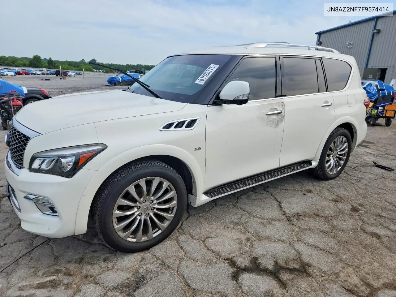 2015 Infiniti Qx80 Base VIN: JN8AZ2NF7F9574414 Lot: 61526776