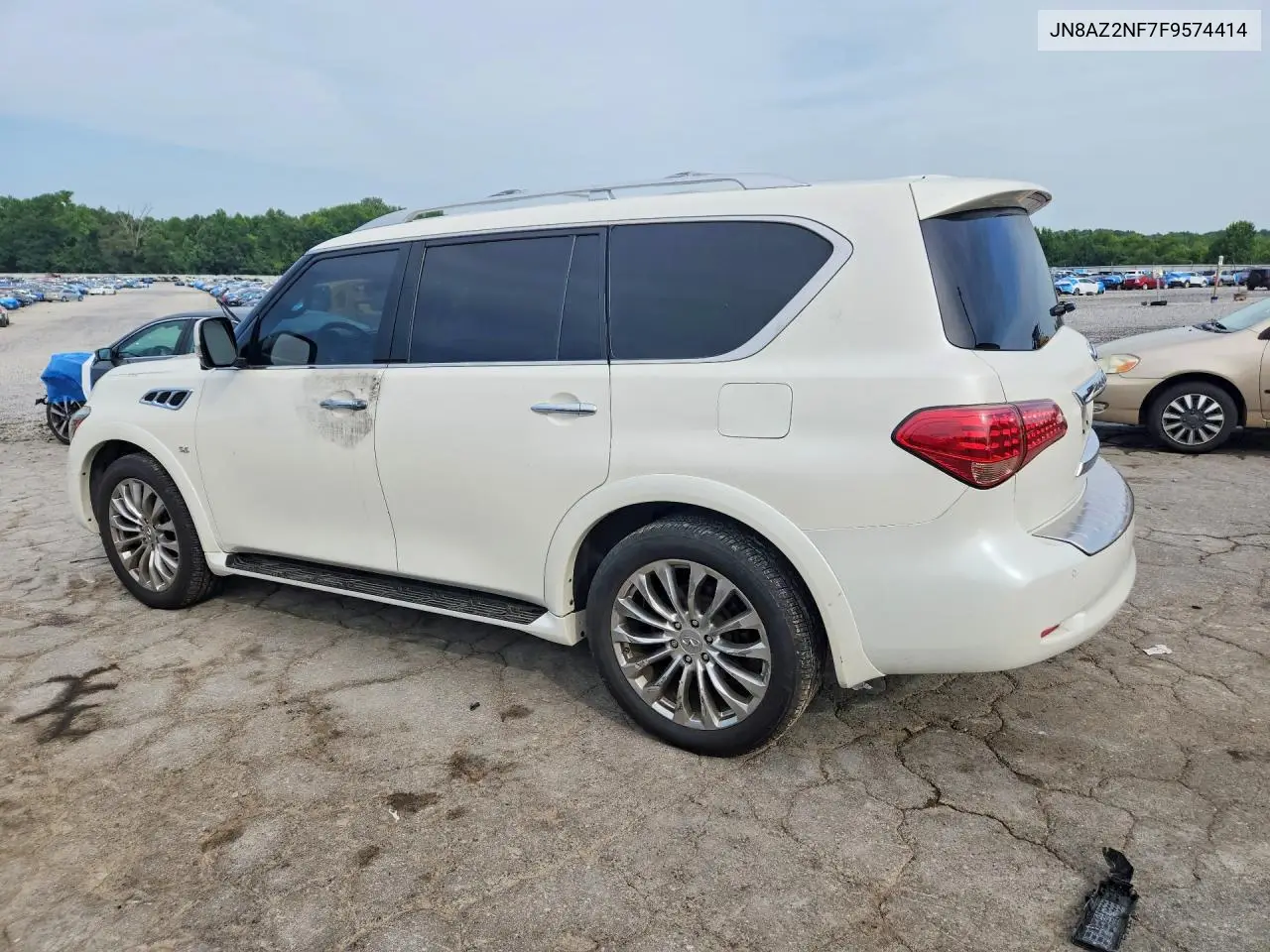 2015 Infiniti Qx80 Base VIN: JN8AZ2NF7F9574414 Lot: 61526776