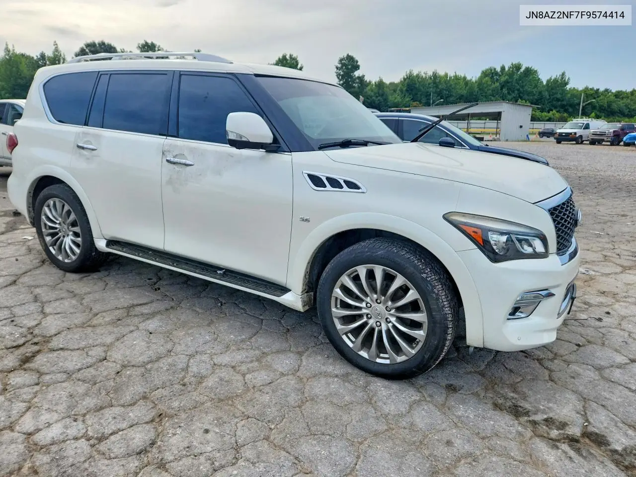 2015 Infiniti Qx80 Base VIN: JN8AZ2NF7F9574414 Lot: 61526776