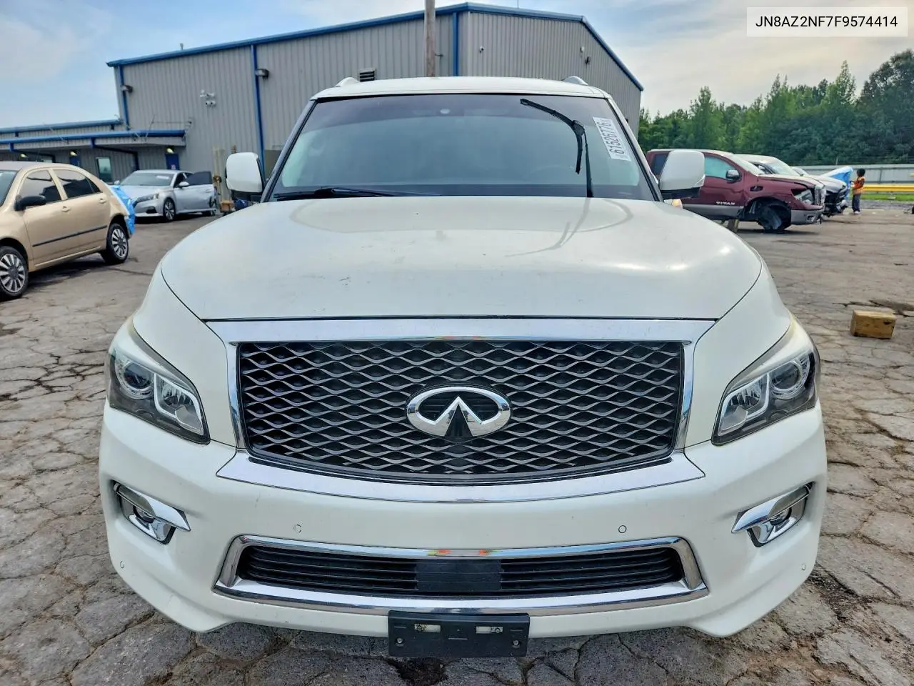 2015 Infiniti Qx80 Base VIN: JN8AZ2NF7F9574414 Lot: 61526776