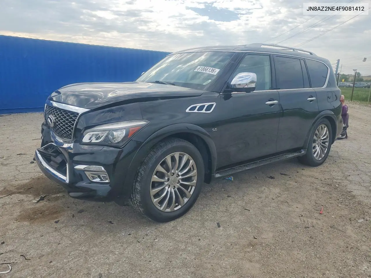 2015 Infiniti Qx80 Base VIN: JN8AZ2NE4F9081412 Lot: 61866136