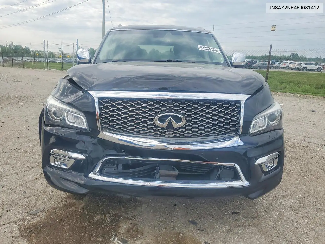 2015 Infiniti Qx80 Base VIN: JN8AZ2NE4F9081412 Lot: 61866136