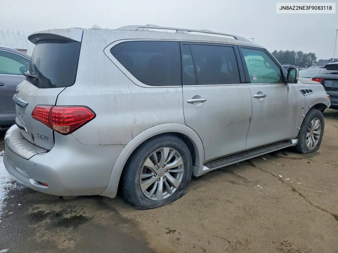 2015 Infiniti Qx80 VIN: JN8AZ2NE3F9083118 Lot: 77945685