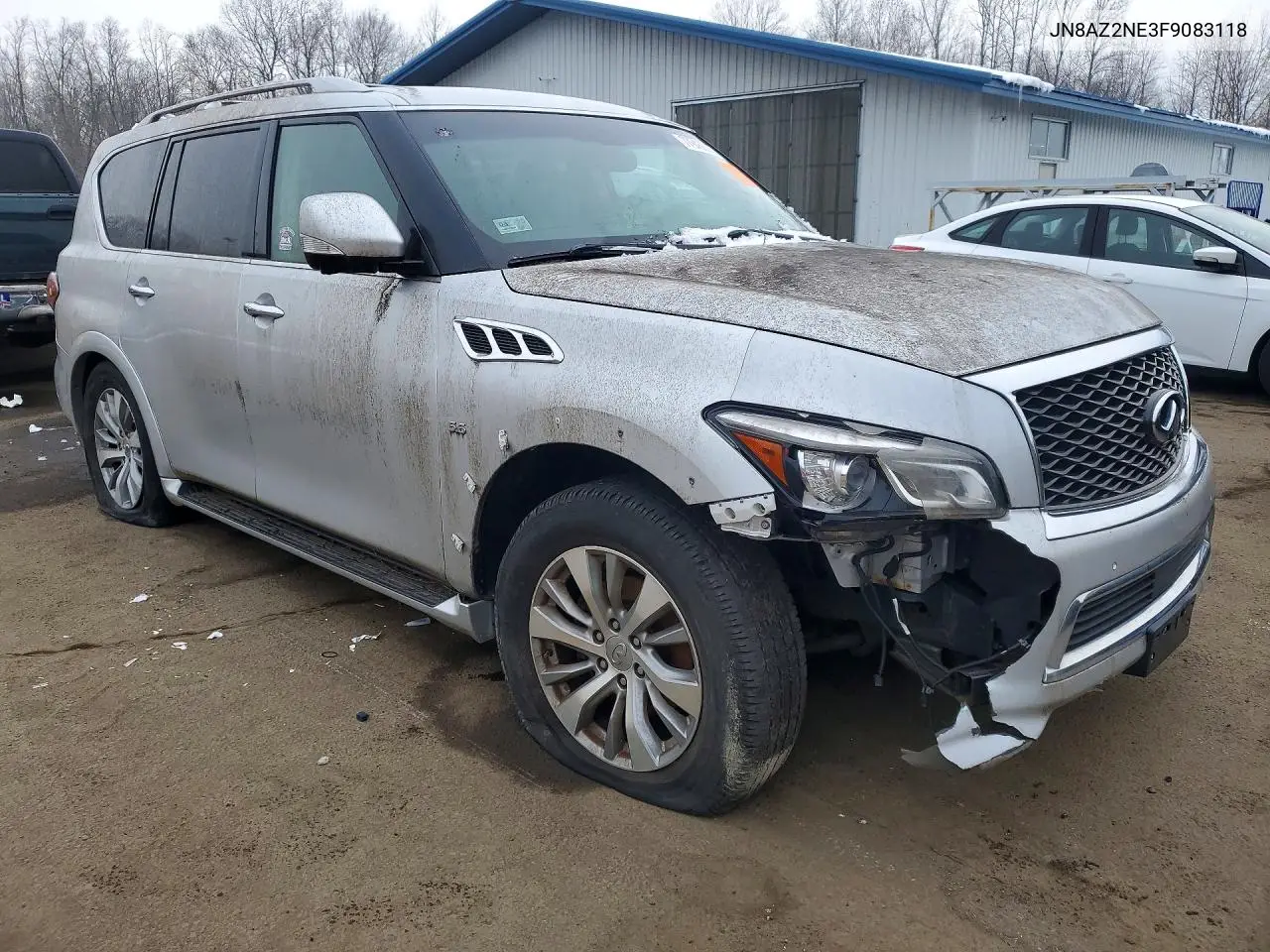 2015 Infiniti Qx80 VIN: JN8AZ2NE3F9083118 Lot: 77945685