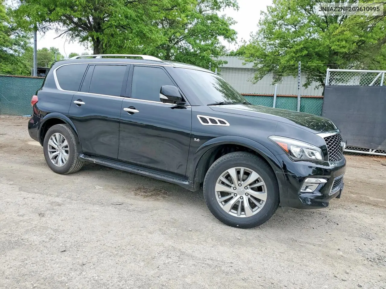 2016 Infiniti Qx80 Base VIN: JN8AZ2NF2G9610995 Lot: 53852286