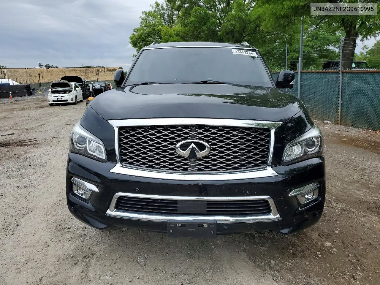 2016 Infiniti Qx80 Base VIN: JN8AZ2NF2G9610995 Lot: 53852286