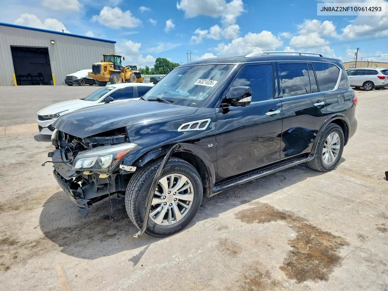 2016 Infiniti Qx80 Base VIN: JN8AZ2NF1G9614293 Lot: 56321026