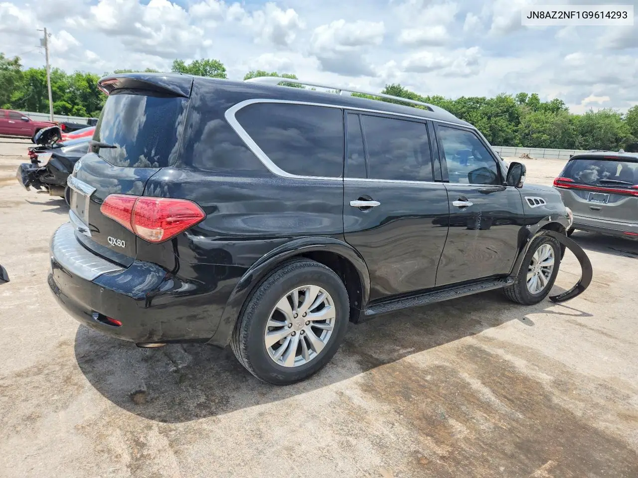 2016 Infiniti Qx80 Base VIN: JN8AZ2NF1G9614293 Lot: 56321026