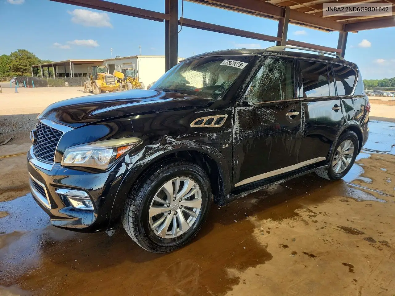 2016 Infiniti Qx80 Base VIN: JN8AZ2ND6G9801642 Lot: 58922076