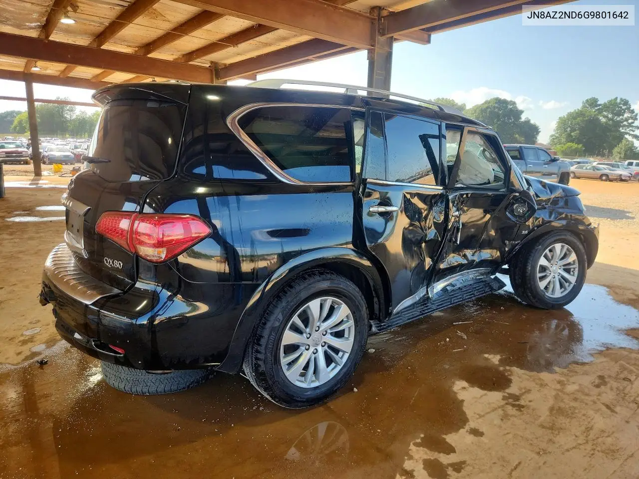 2016 Infiniti Qx80 Base VIN: JN8AZ2ND6G9801642 Lot: 58922076