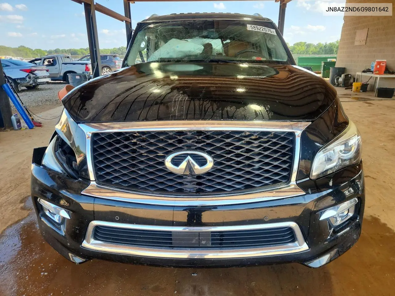 2016 Infiniti Qx80 Base VIN: JN8AZ2ND6G9801642 Lot: 58922076