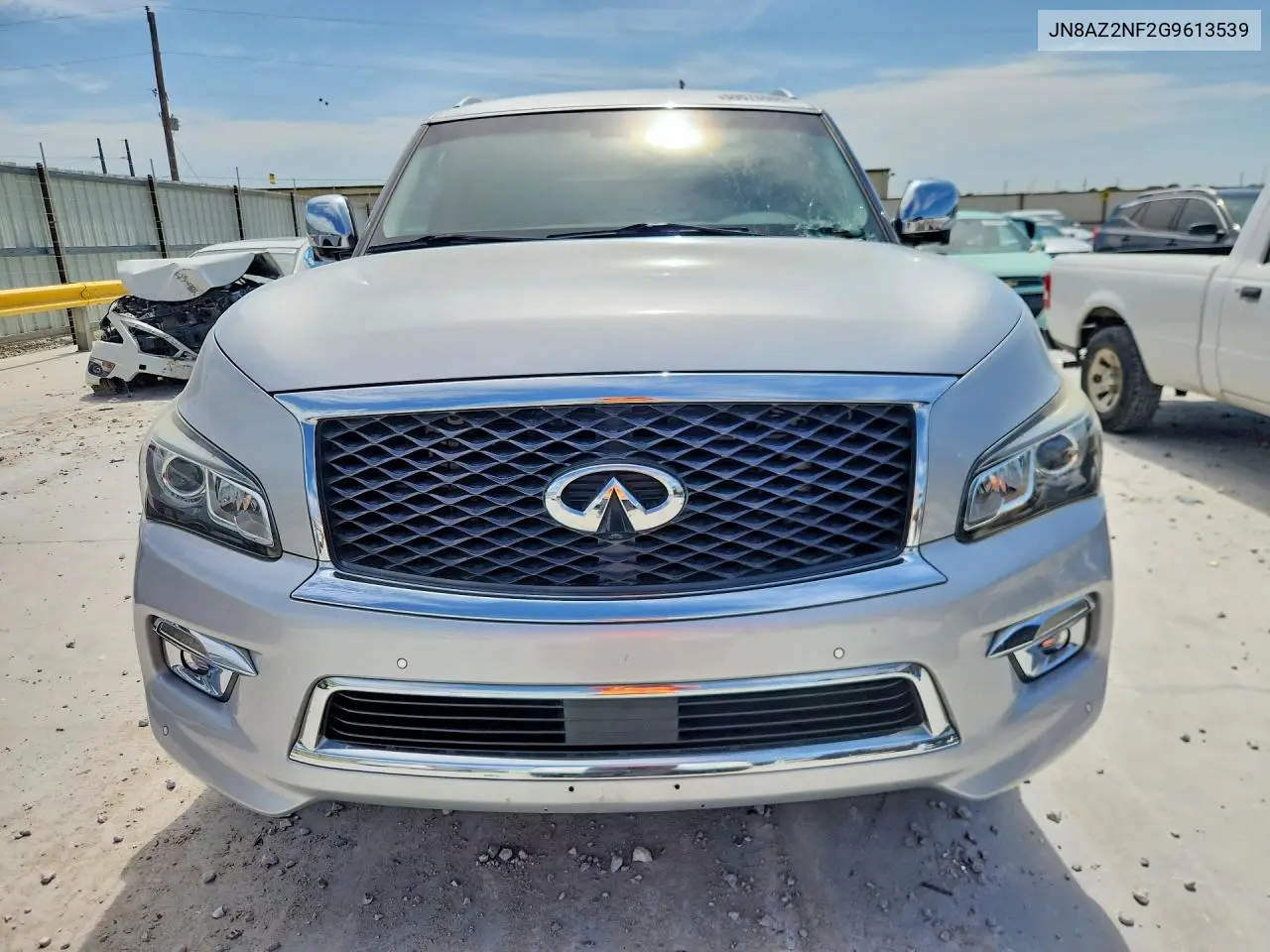 2016 Infiniti Qx80 Base VIN: JN8AZ2NF2G9613539 Lot: 59076986