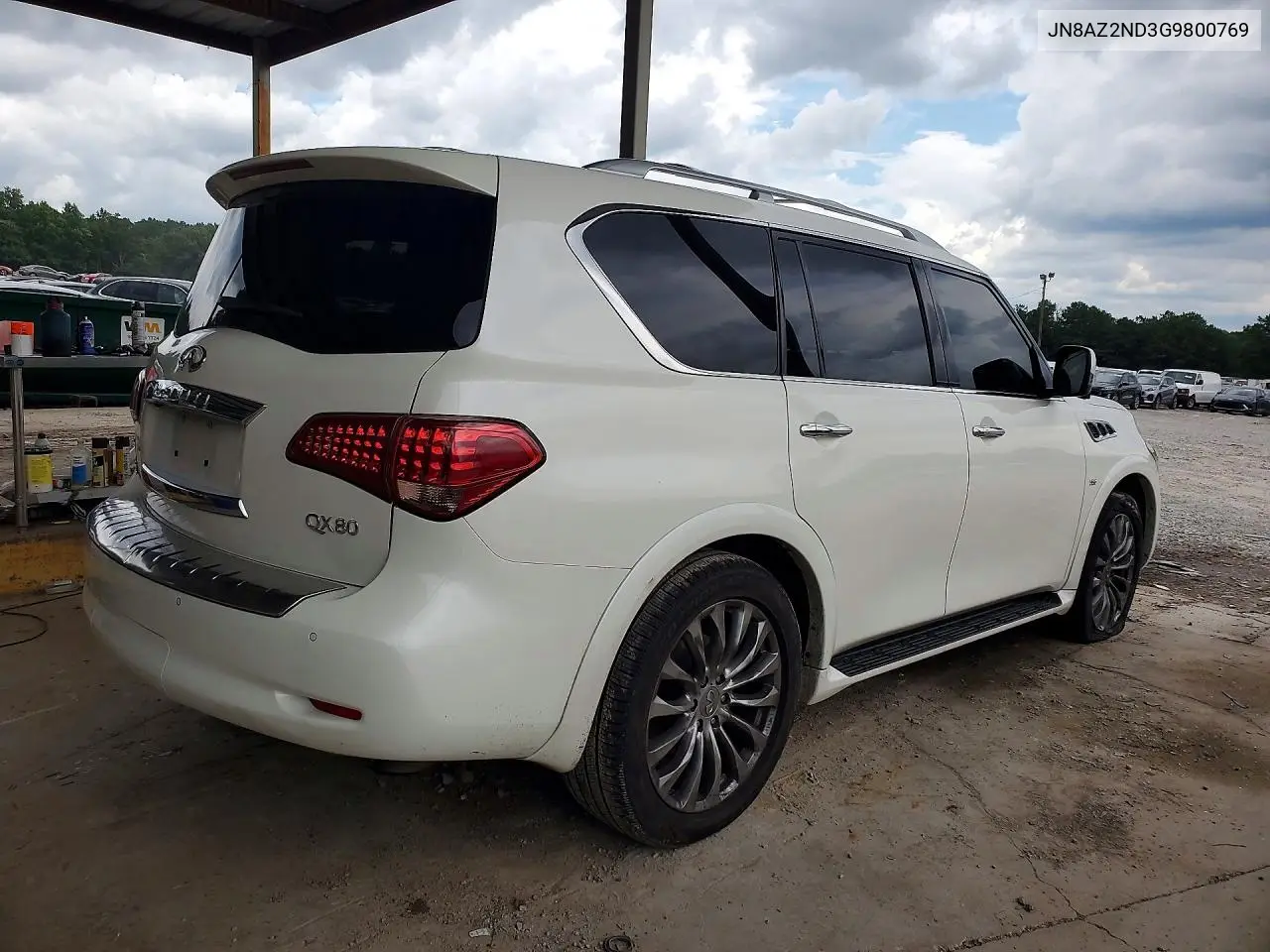 2016 Infiniti Qx80 Base VIN: JN8AZ2ND3G9800769 Lot: 60382376