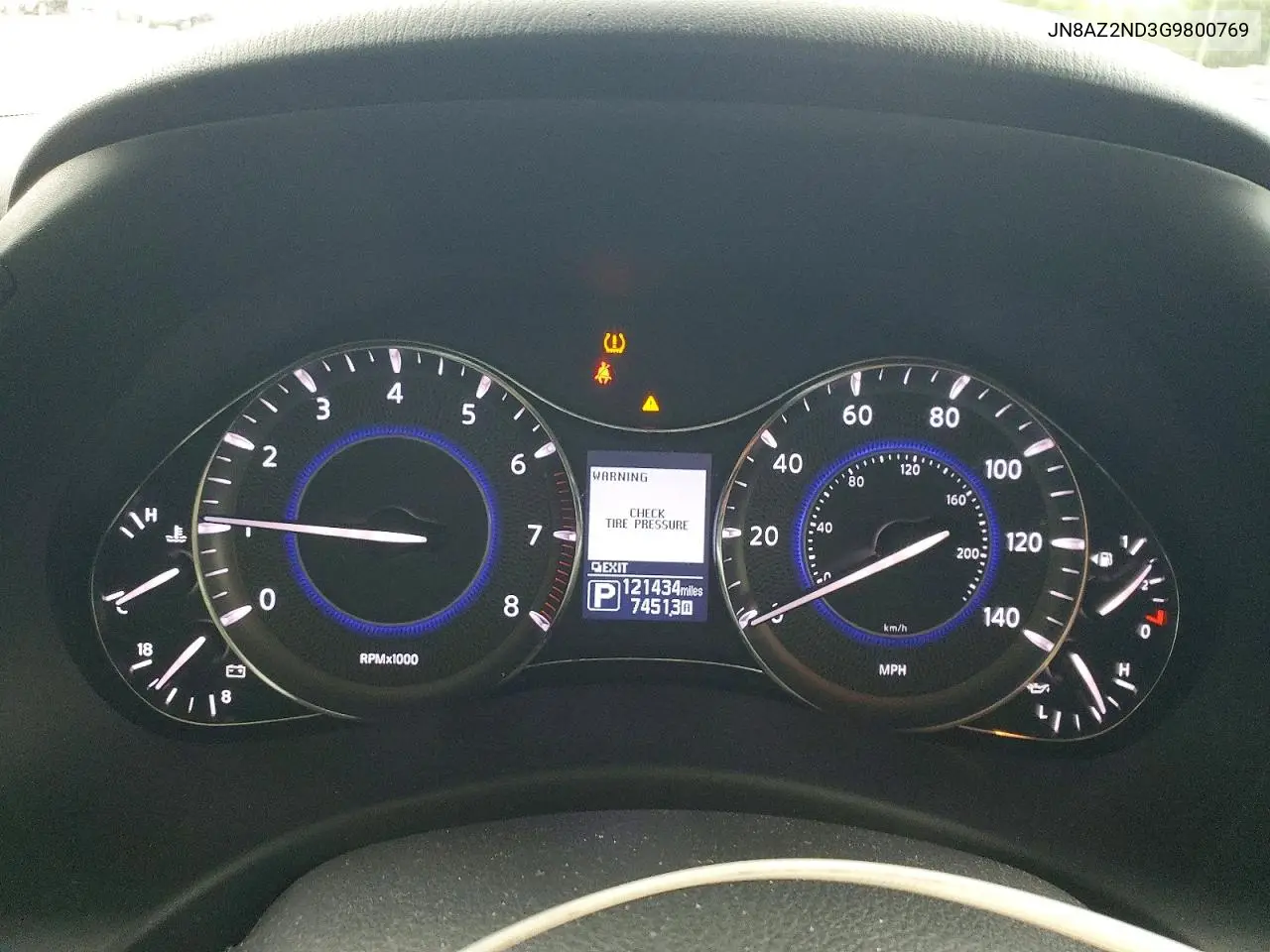 2016 Infiniti Qx80 Base VIN: JN8AZ2ND3G9800769 Lot: 60382376