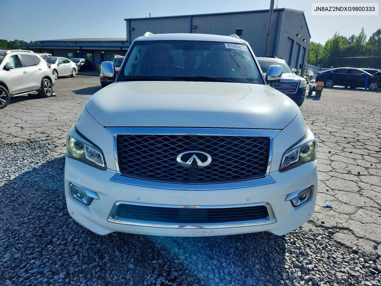 2016 Infiniti Qx80 Base VIN: JN8AZ2NDXG9800333 Lot: 61465816
