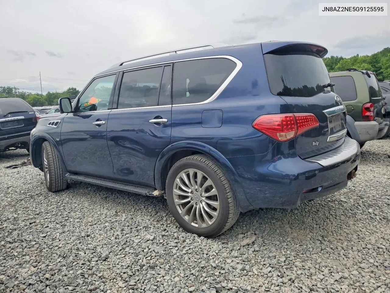 2016 Infiniti Qx80 Base VIN: JN8AZ2NE5G9125595 Lot: 61683686