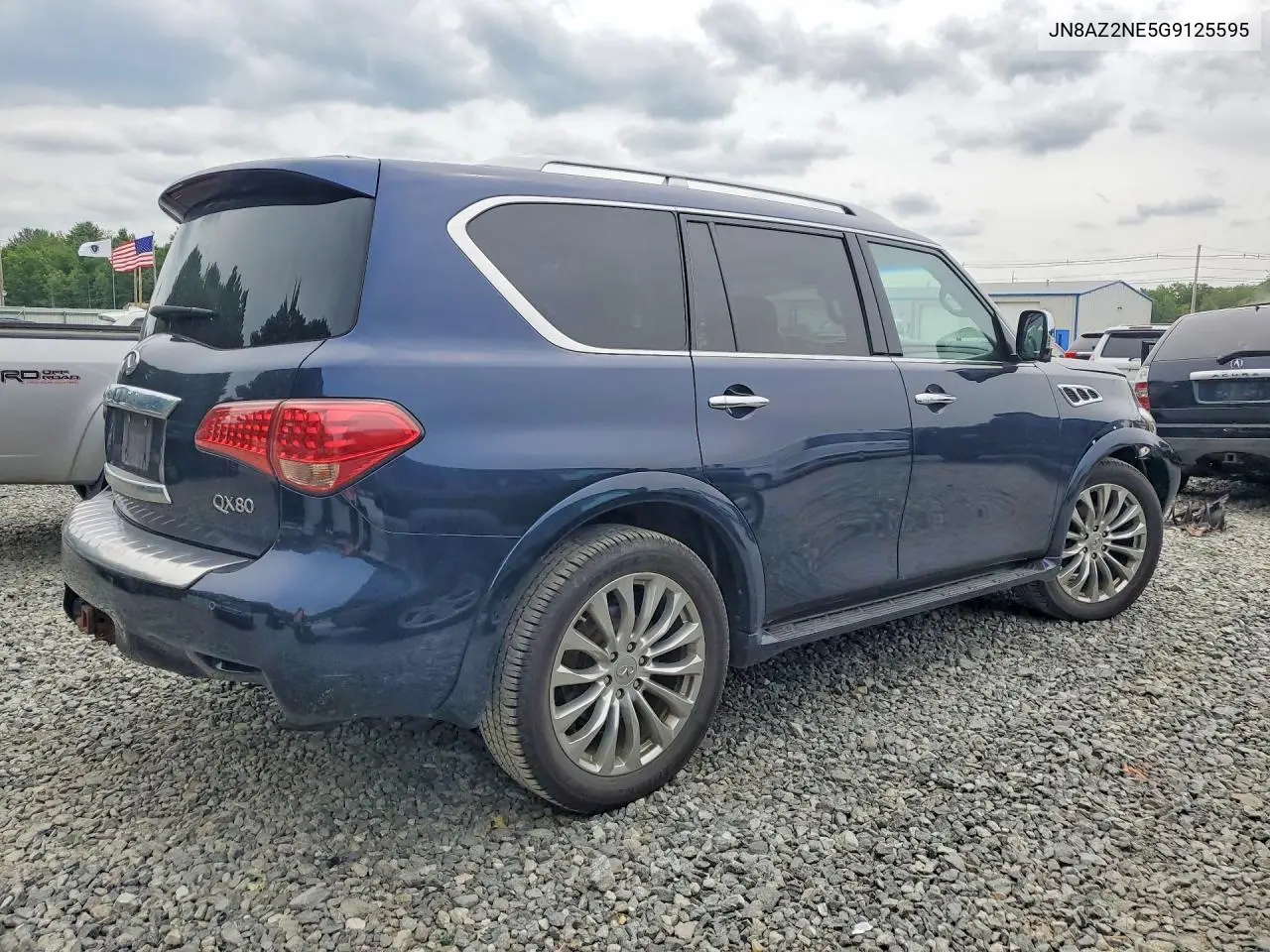2016 Infiniti Qx80 Base VIN: JN8AZ2NE5G9125595 Lot: 61683686