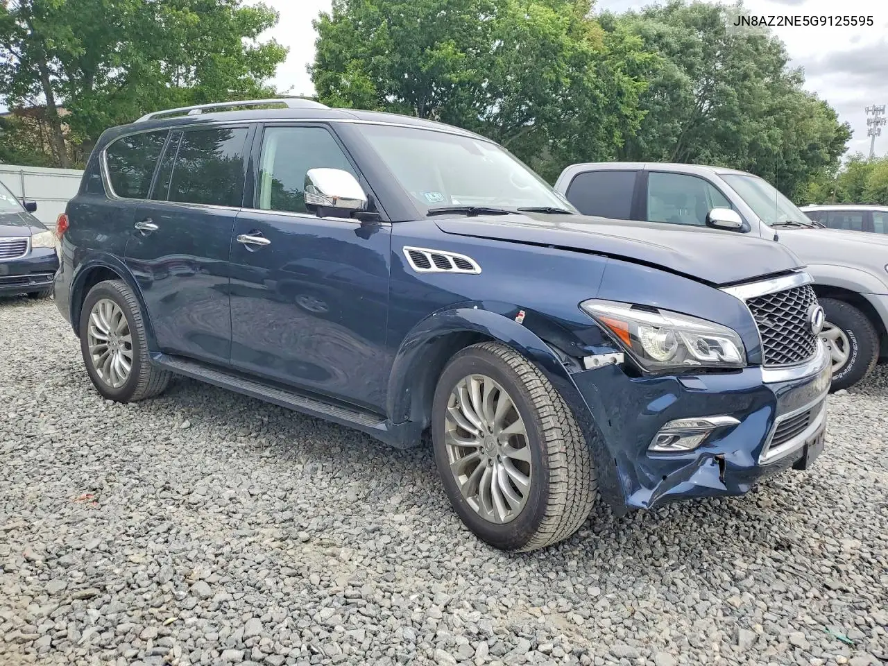 2016 Infiniti Qx80 Base VIN: JN8AZ2NE5G9125595 Lot: 61683686