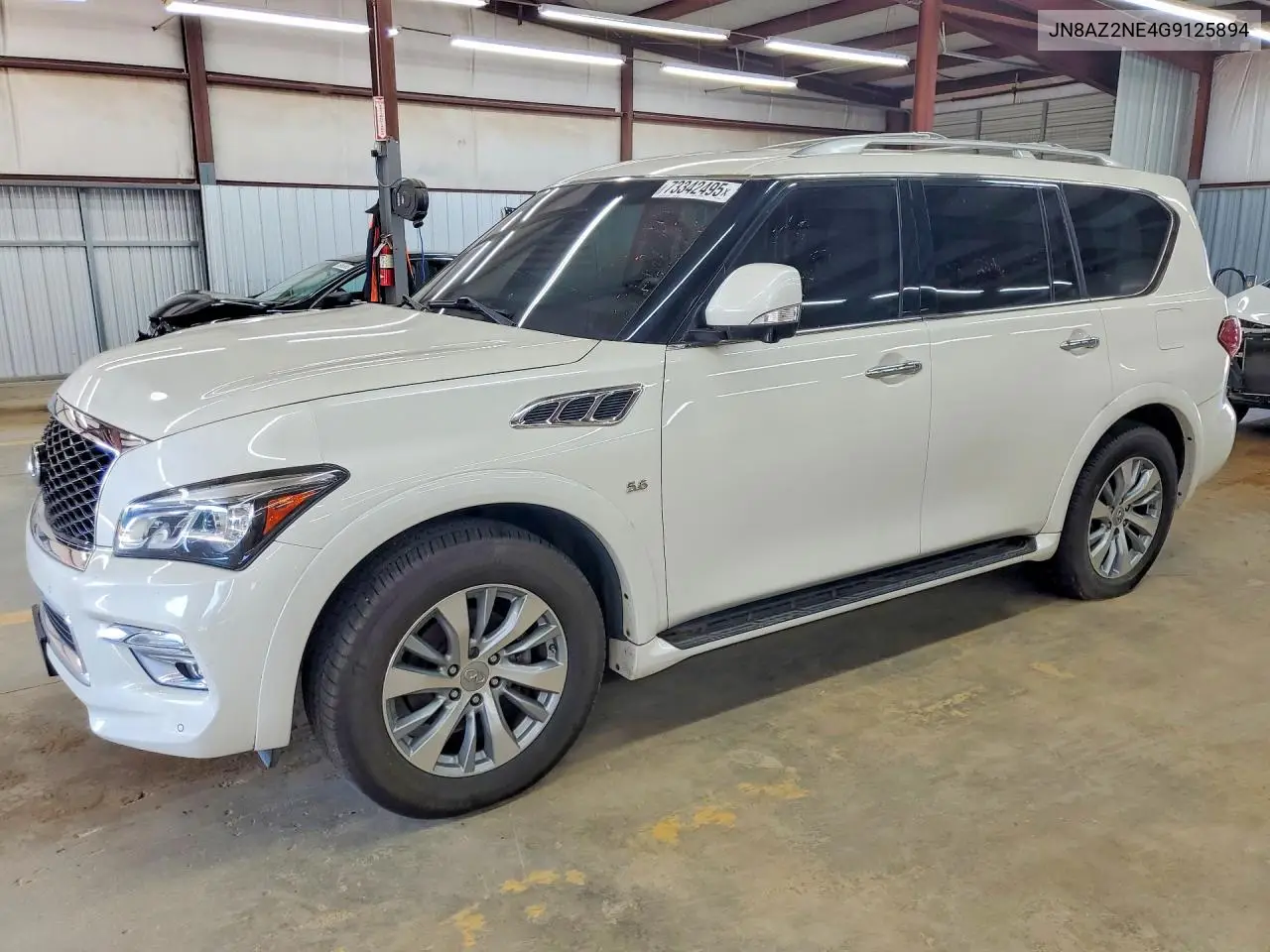 2016 Infiniti Qx80 Base VIN: JN8AZ2NE4G9125894 Lot: 73342495