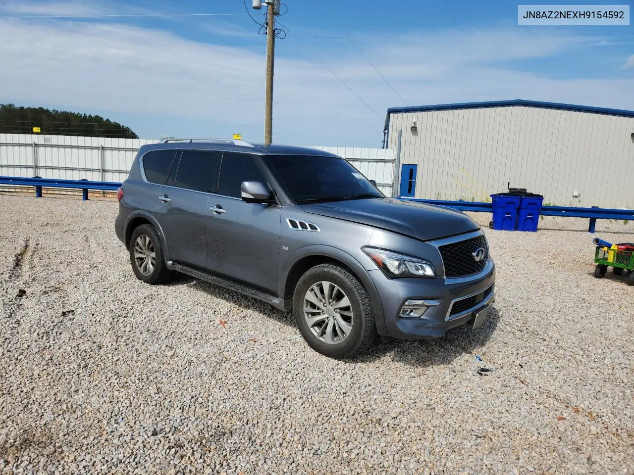 2017 Infiniti Qx80 Base VIN: JN8AZ2NEXH9154592 Lot: 48653846