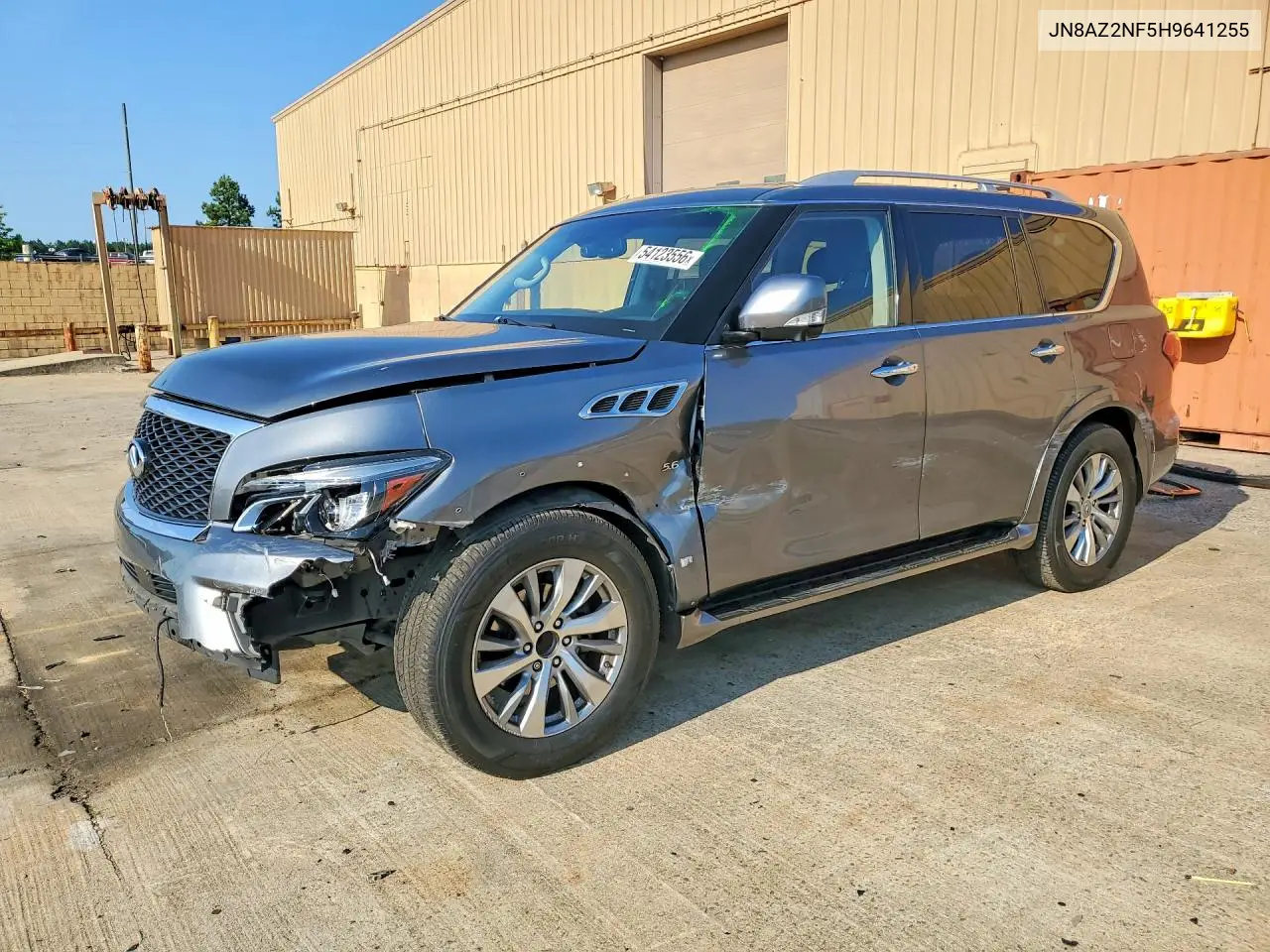 2017 Infiniti Qx80 Base VIN: JN8AZ2NF5H9641255 Lot: 54123556