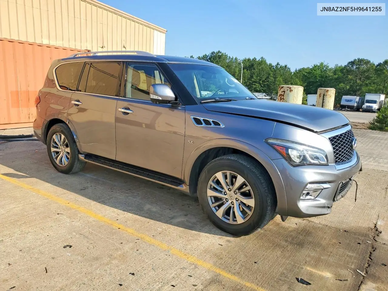 2017 Infiniti Qx80 Base VIN: JN8AZ2NF5H9641255 Lot: 54123556