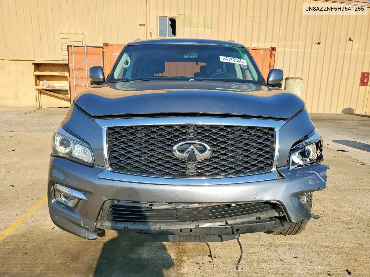 2017 Infiniti Qx80 Base VIN: JN8AZ2NF5H9641255 Lot: 54123556